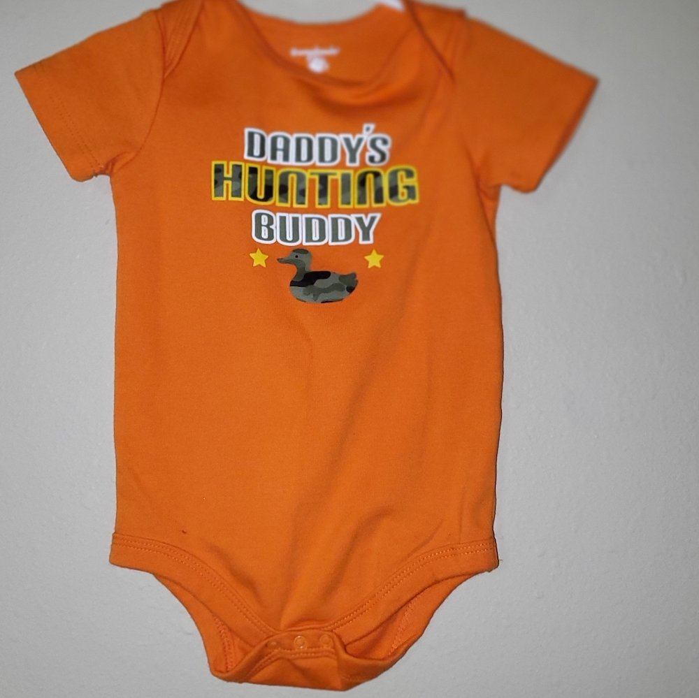 Daddy's hunting buddy onesie 24 months